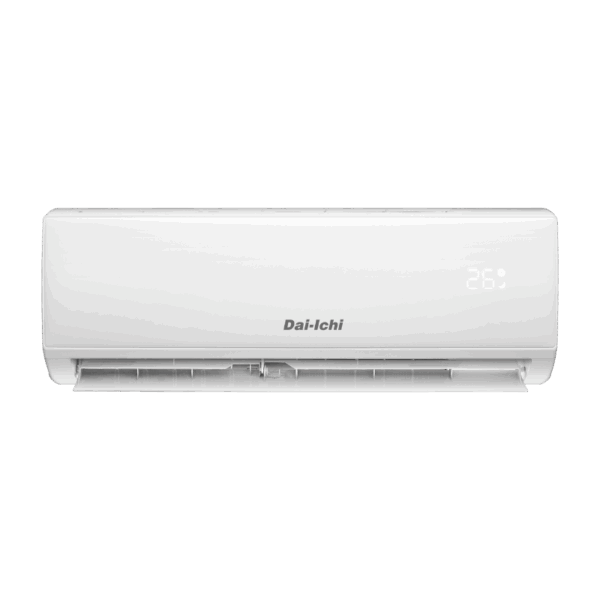 Κλιματιστικό Dai-Ichi Λευκό Μπροστινή Όψη σε λειτουργία