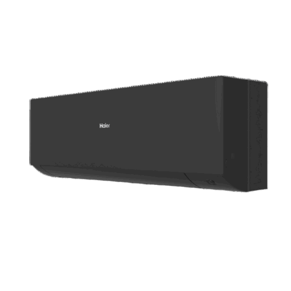 Κλιματιστικό HAIER BLACK πλαϊνή όψη